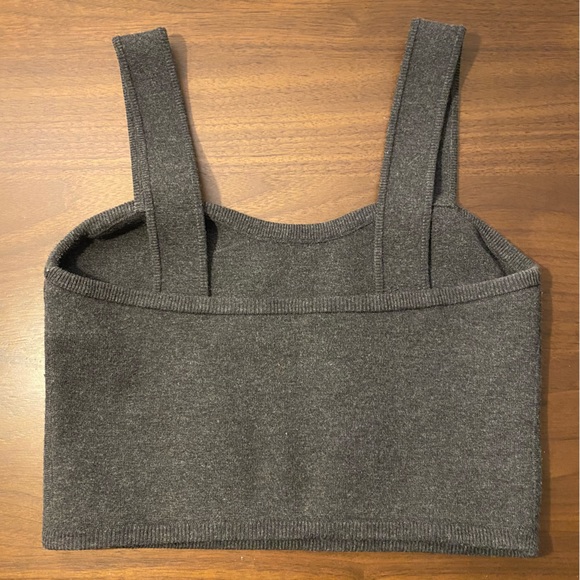 Aritzia Wilfred Knit Crop Top - Picture 2 of 3